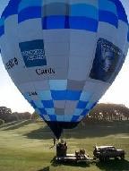 Advertising on a hot air balloon New Zealand